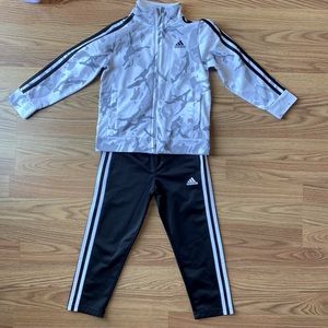 Boys Adidas Camouflage Track Suit